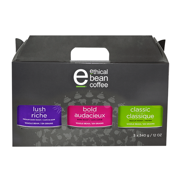gift for the coffee aficionado - Ethical Bean Coffee Canada